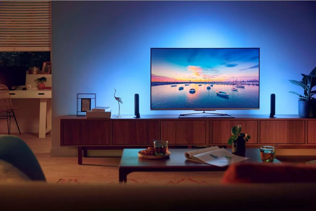Solution Éclairage Connecté Philips Hue Play Extension Noire Ambiance - 34