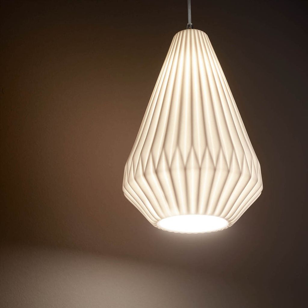 Fabas Luce Pendelleuchte Vigor E27 Ø220mm Weiß 8019282518839