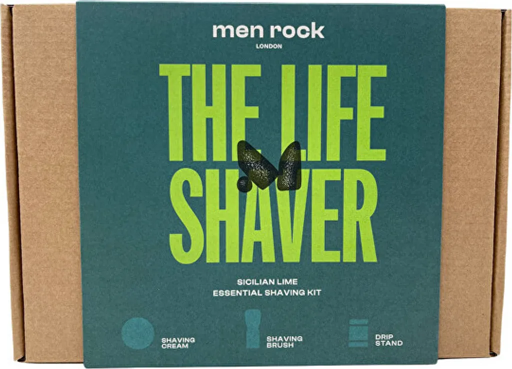 Coffret de rasage au citron vert de Sicile kit complet pour homme