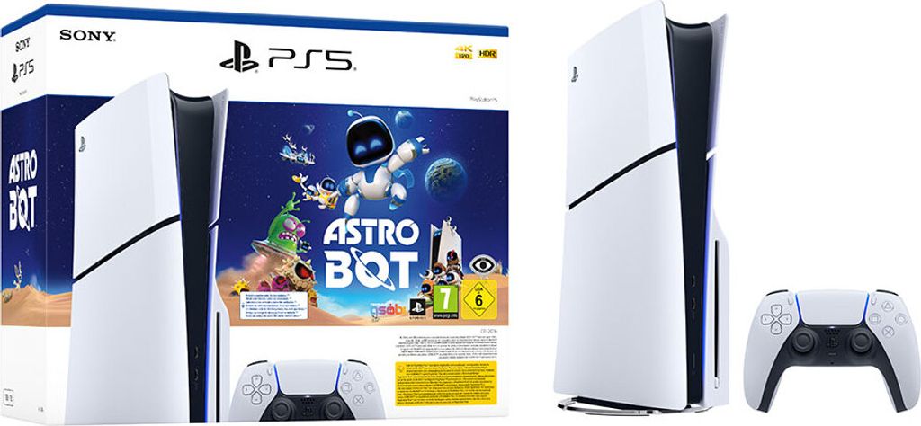 SONY Playstation 5 SLIM Disc 1TB + Astro Bot Produktbild