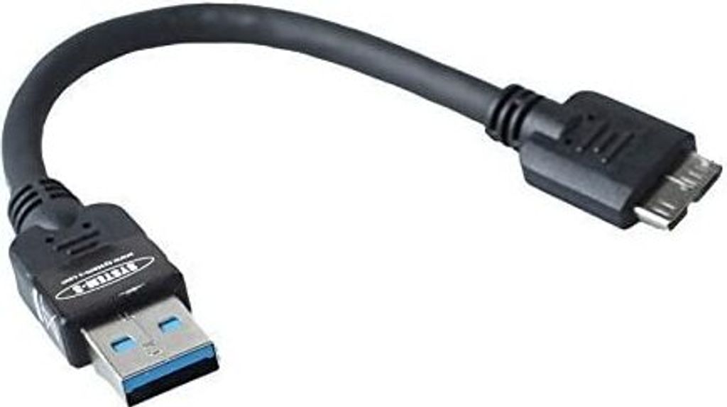 System-S USB 3.0 Kabel für USB-A auf USB Micro-B 30 cm