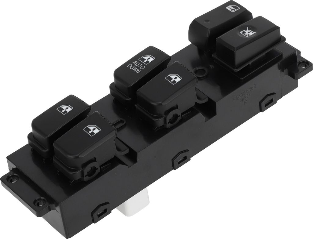 Elektrischer Fensterschalter Vorne Links Fahrerseite Fenstersteuerschalter für Hyundai Santa Fe 2006-2012 Schwarz