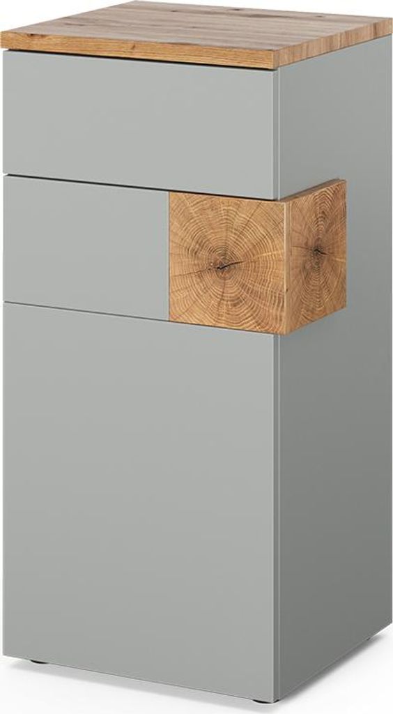 Midi skrinka Vicco Eden Šedá 40 x 84 cm, Model 59748 Obrázok produktu 