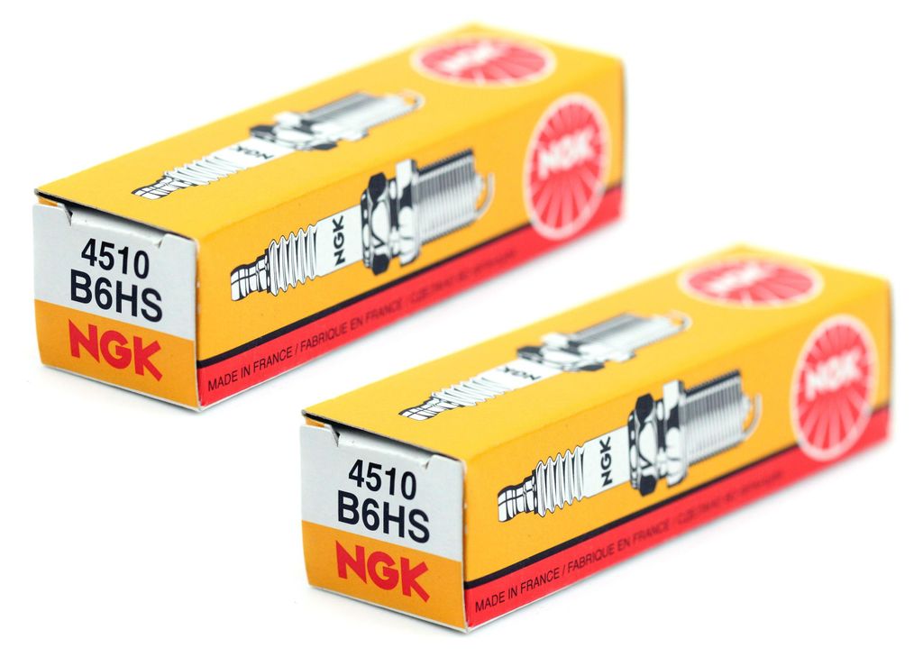 2x NGK B6HS Hochleistungs Zündkerze 2er Set Ø14mm für Produktbild 