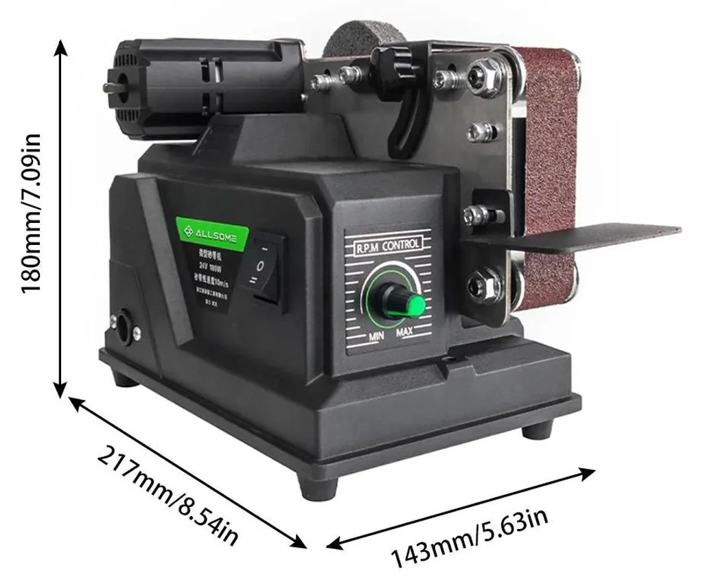 Ponceuse électrique 180W à vitesse variable BG-3202 haute précision - 5
