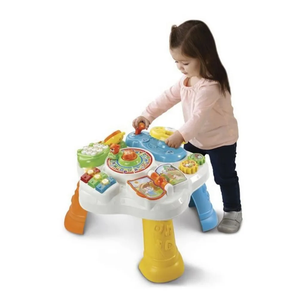 Table d'Activités Bilingue VTech - Jouet Éducatif Interactif 2 en 1 Bébé - 2