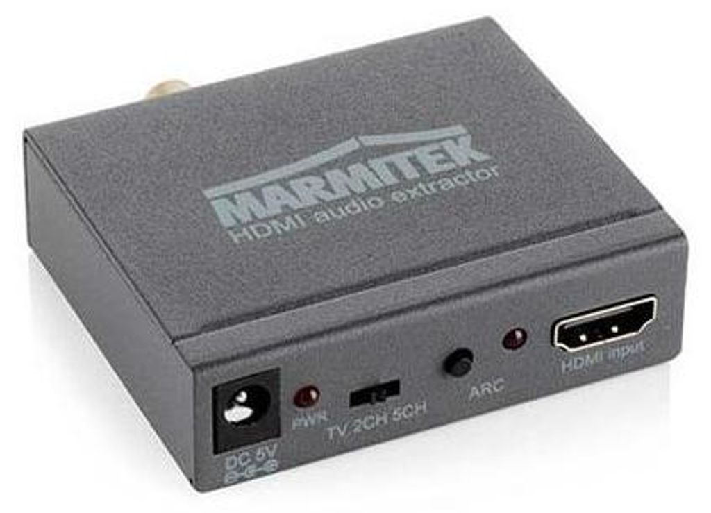 Marmitek HDMI-converter, 4K audio-extractor, model AE14 Productafbeelding 
