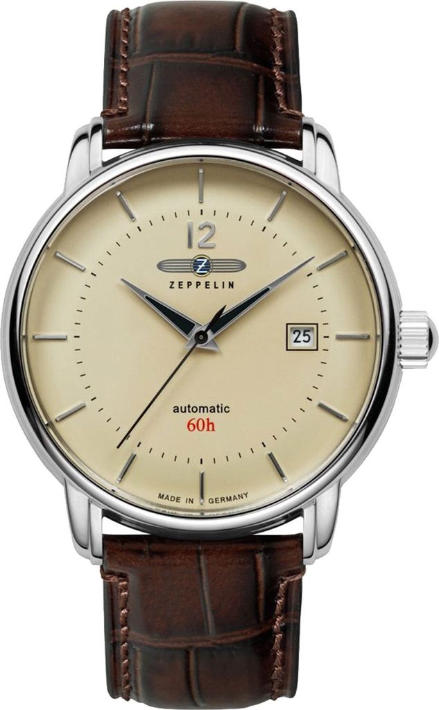 Zeppelin 8160-5 Herren-Automatikuhr LZ-120 Bodensee Braun Produktbild 