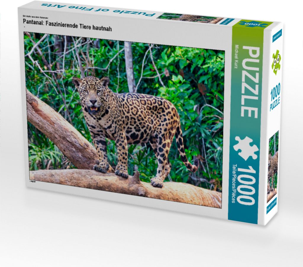 CALVENDO Puzzle Ein Motiv aus dem Kalender Pantanal: Faszinierende Tiere hautnah | 1000 Teile Lege-Größe 64x48cm Foto-Puzzle für glückliche Stu...