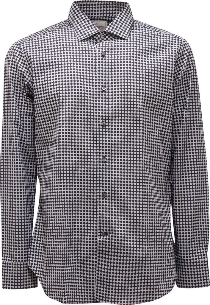 3490AR camicia uomo LUXURY 1939 SLIM FIT man shirt black