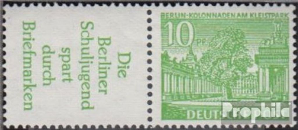 Briefmarken Berlin (West) 1952 Mi W23 gestempelt Berliner Bauten