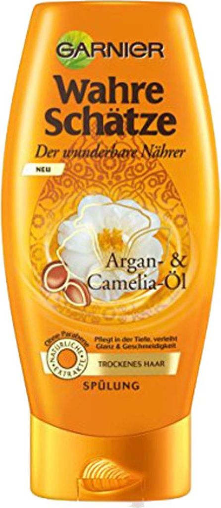 L'Oréal GARNIER Wahre Schätze - Arganöl & Cameliaöl - Spülung 200ml