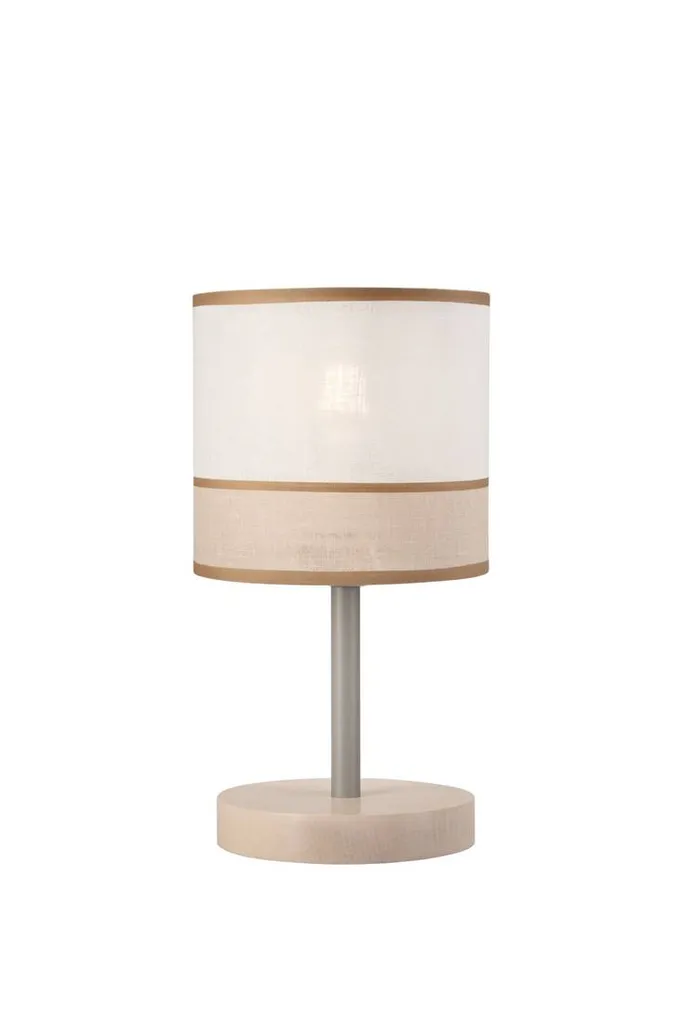 Lampe table ANDREA blanche E27 pour un éclairage doux et sans reflets