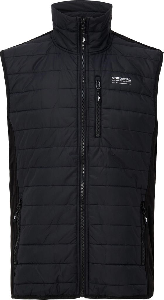 Nordberg Bodywarmer Tommy – Herren – Schwarz – Größe XXL