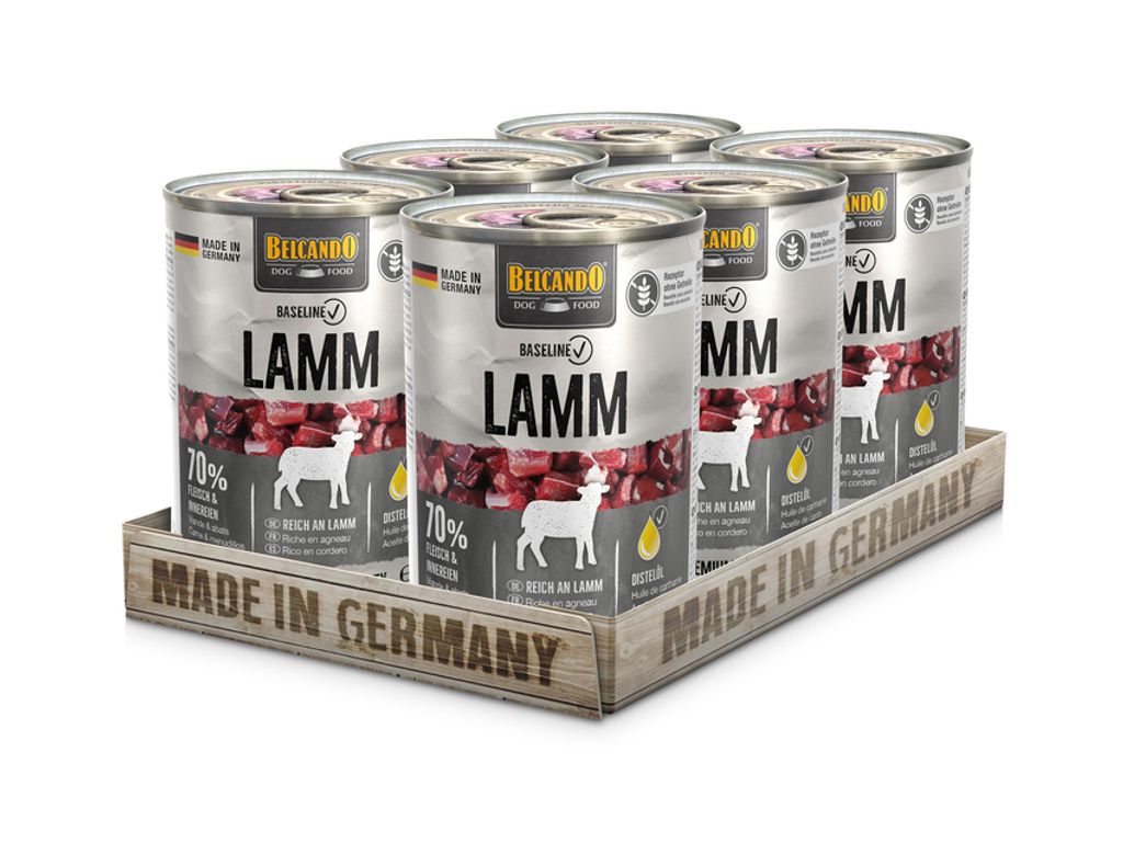 BELCANDO Baseline Lamm 6x 400g