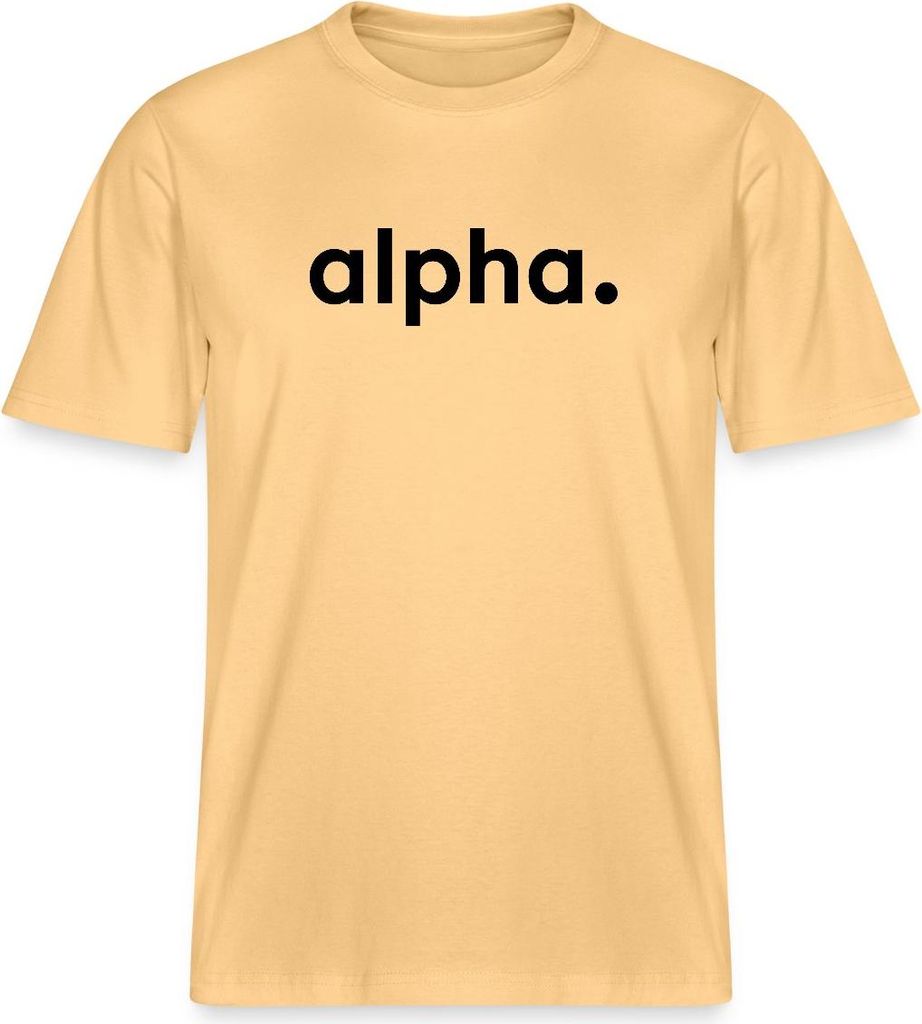 Spreadshirt Stromberg Firmenschriftzug von Alpha Relaxed Fit Uni T-Shirt, XL, Hellgelb