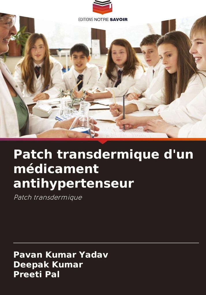 Patch transdermique d'un médicament antihypertenseur