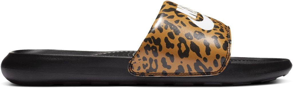 NIKE Victori One Slide Print braun 38