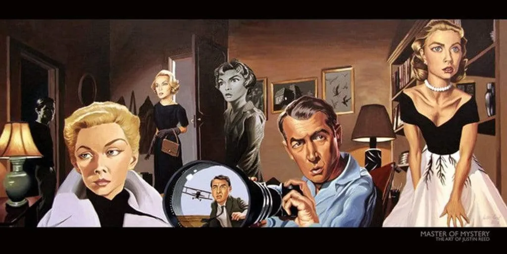 Master of Mystery Justin Reed - Art Print Premium de 50x100cm de Large