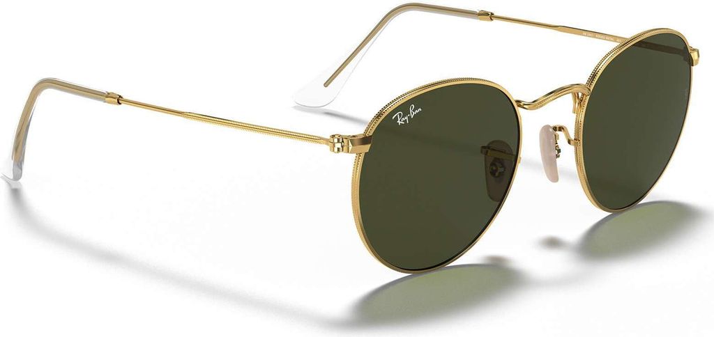 Ray-Ban 0RB3447 001 Round Metal gold / grey Produktbild 8