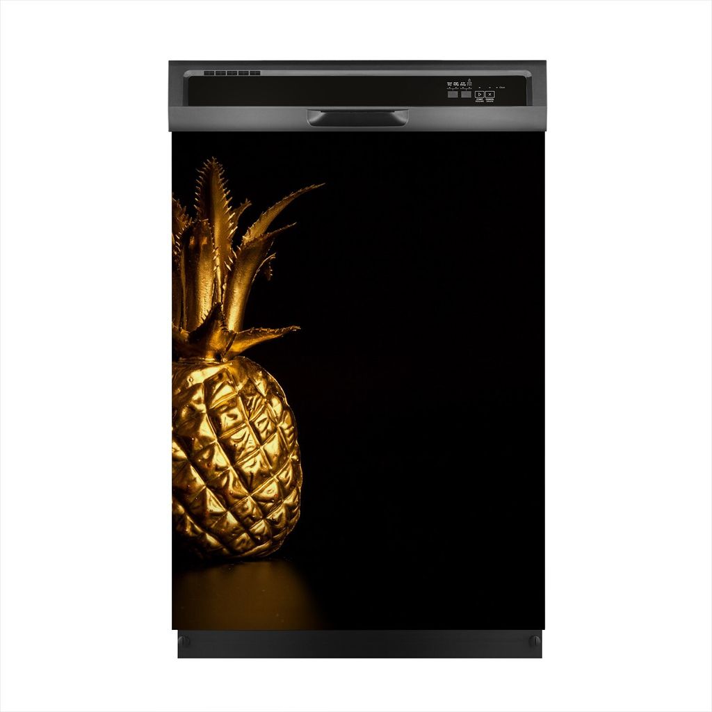 Magnete Dekorative 60x80 cm Küche Magnetmatte Spülmaschine - Goldenes Gemüse Früchte