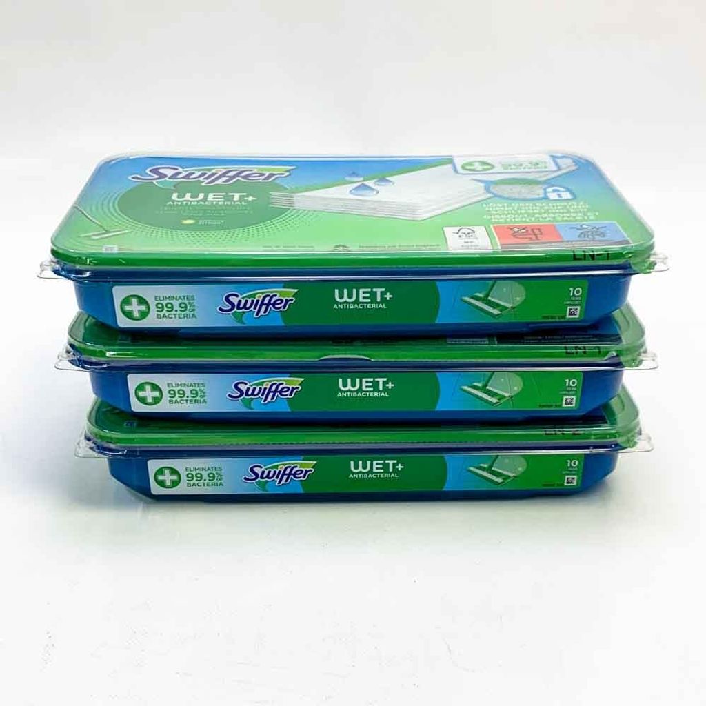 Swiffer vlhčené utierky s náplňou 10 ks antibakteriálne Obrázok produktu 