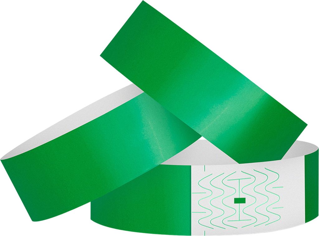 100 Stück Armbänder aus synthetischem Papier, wasserdichte Einweg-Armbänder, Event-Bänder, Ersatz-Armband-Set, Identifikationsarmbänder für V...