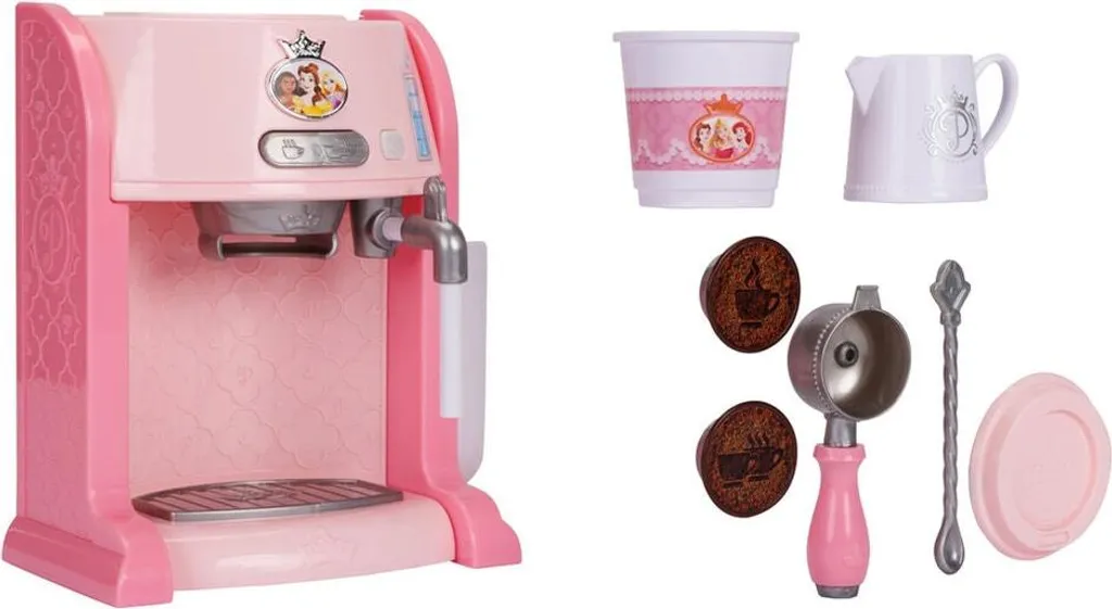 Machine à café Disney Princesses sons réalistes et accessoires de jeu - 5