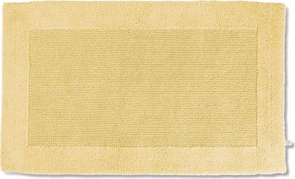Rhomtuft Badteppich Prestige eckig 80 x 160 cm  Farbe  mais Produktbild 