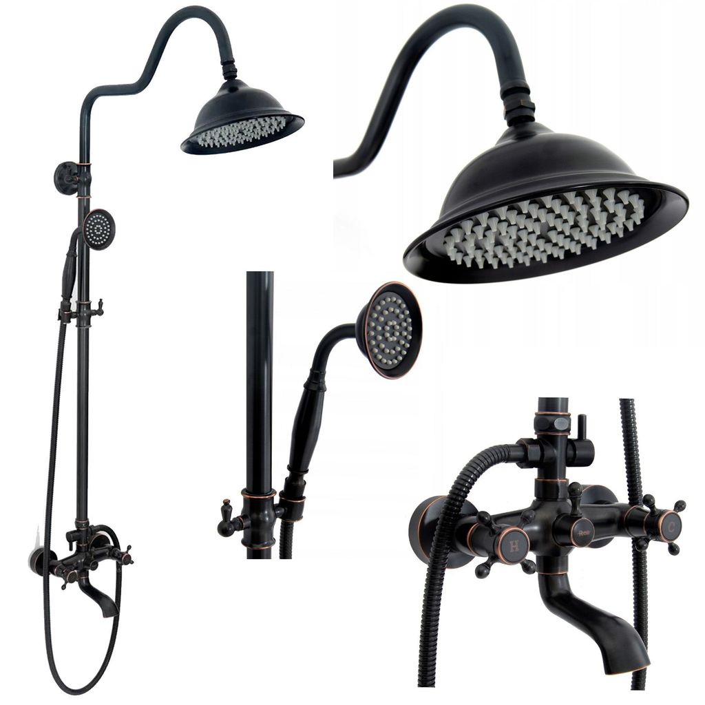 Sprchový set Rea RETRO Old Black Obrázok produktu 