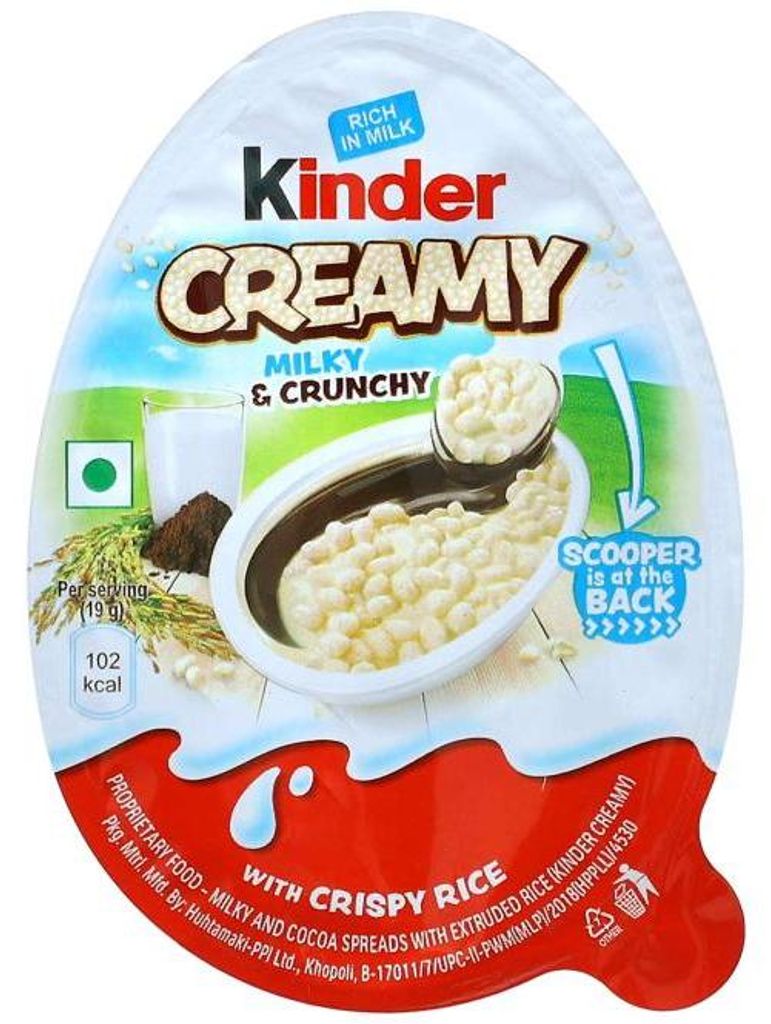 Kinder Crema: Suave, cremosa y crujiente Imagen del producto 