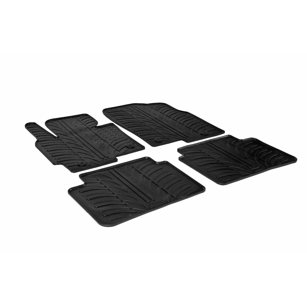 Jeu de tapis auto en caoutchouc profilé pour Mazda CX-5 de 2012-2017