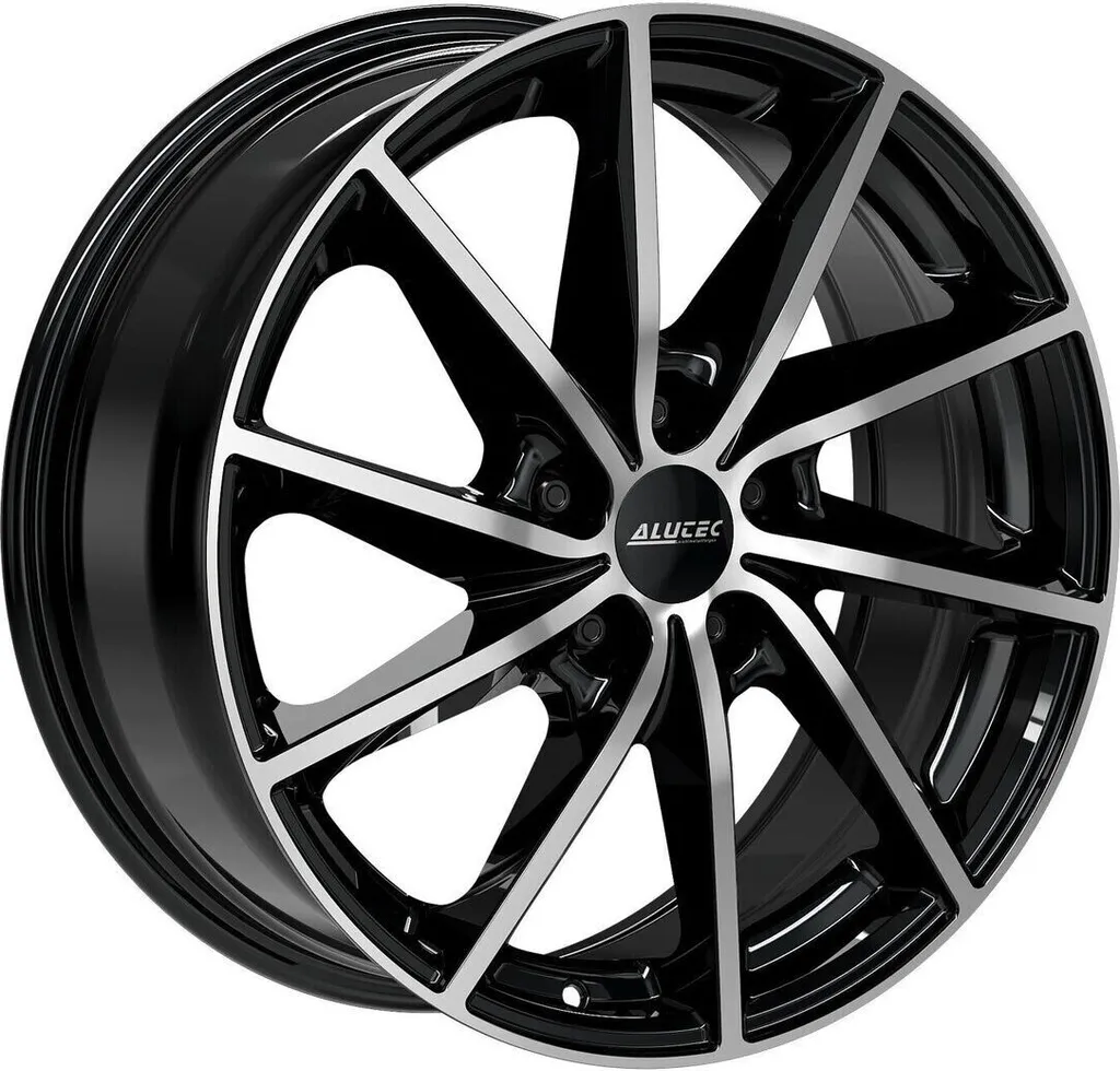 Jante 16 pouces ALUTEC SINGA Noir Polie : Style et Robustesse