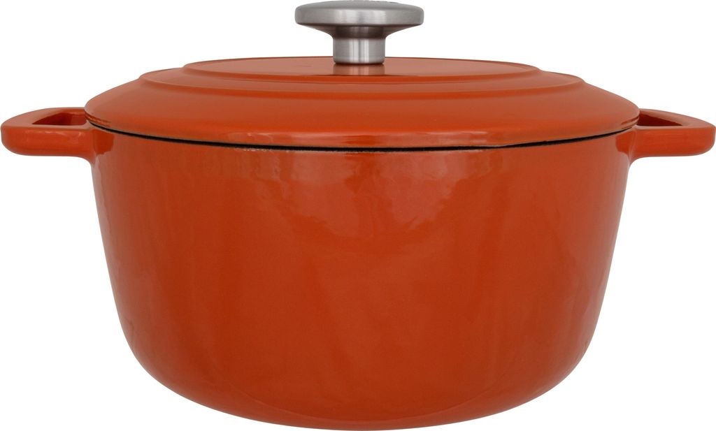 Cosy & Trendy Bräter Fontestic Gusseisen Rost Ø 24 cm / 4,6 Liter - Emailliert