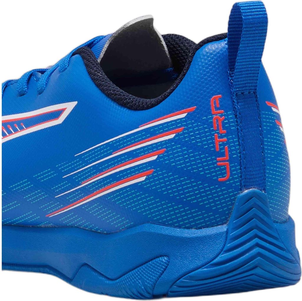 Puma Kinder Ultra 6 Play IT Jr. Hallenschuhe - 108538, Farbe:Blau, Kinder Schuhe:38