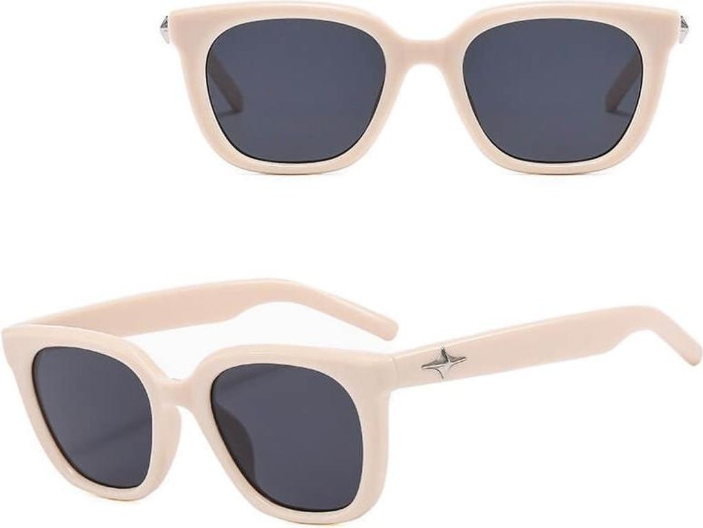 Nerdige Sonnenbrille FEBE197 schwarz