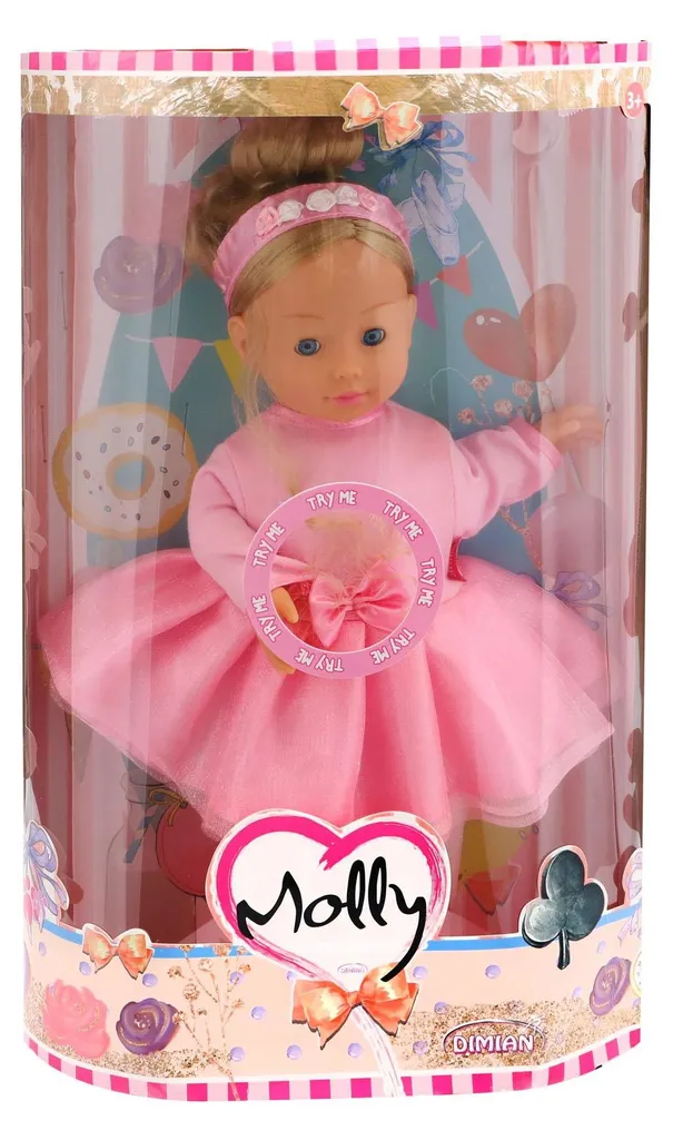 Poupée Pop Molly dansante 40 cm : finis l'ennui avec ses 3 chansons pop