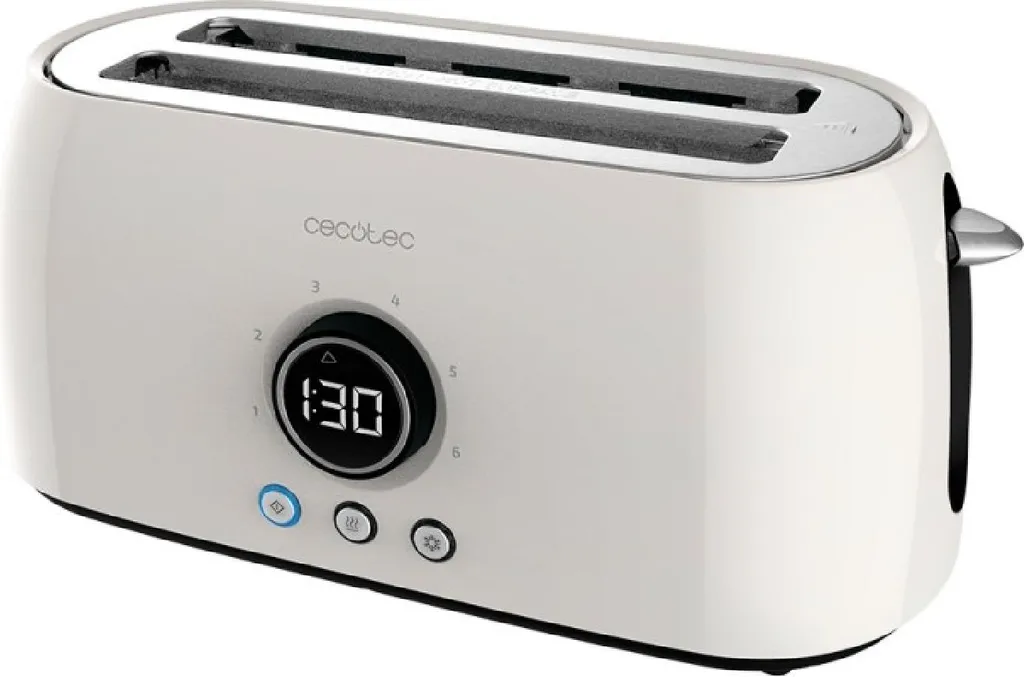Grille-pain Beige pour Petit-Déjeuner Familial Cecotec ClassicToast