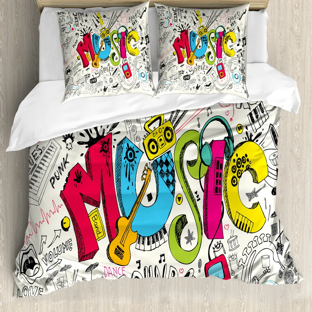 Copripiumino ABAKUHAUS Antiacaro Pop Art 155x220 - Per Ragazzi