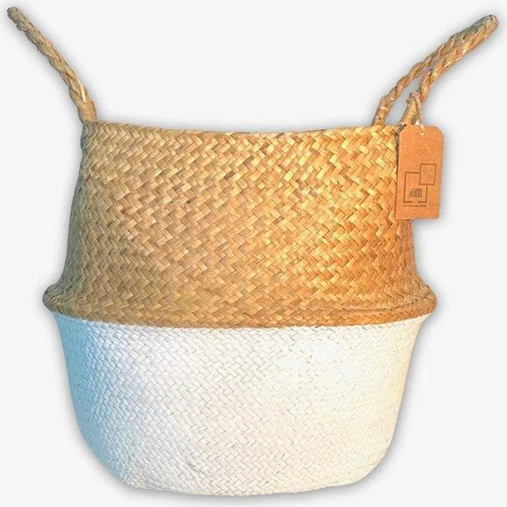 Panier de rangement en brindilles naturelles - Corbeille multifonction
