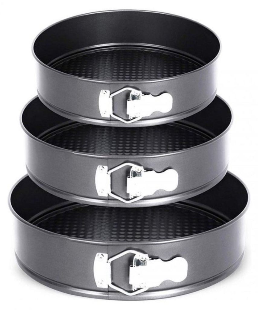 Elitehoff Kuchenformen Backformen 3 Stk. 20/22/24cm 41772