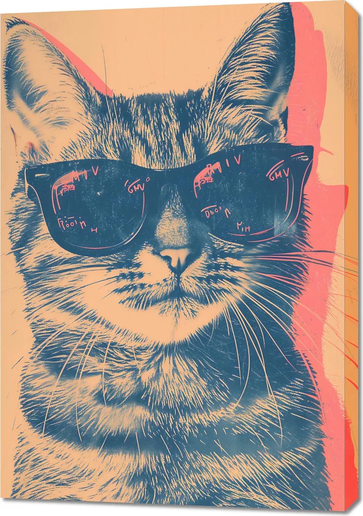 Grand Cadre de Décoration Murale Trendsetter 70 x 100 cm pour Posters