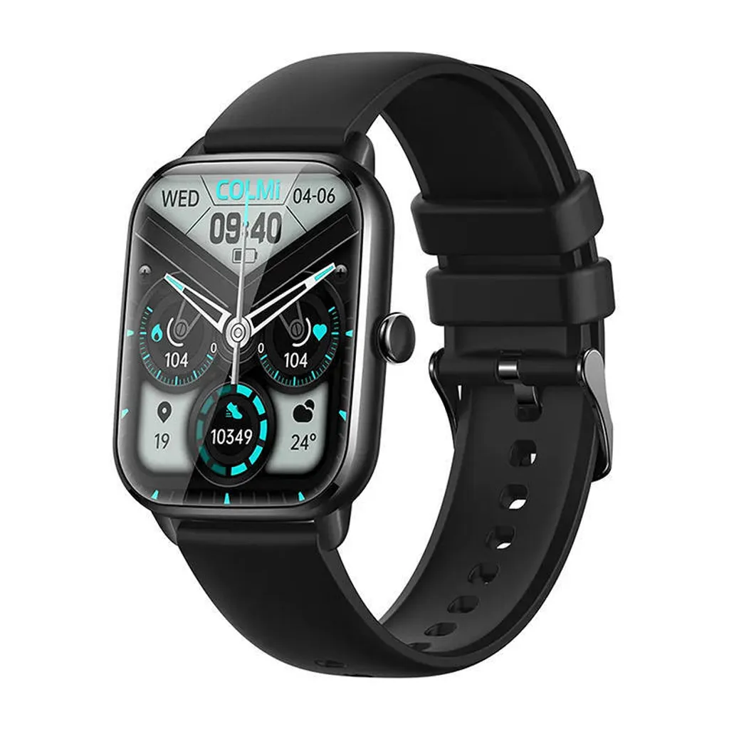Montre connectée COLMI C61 noire : ne manquez plus aucun appel ou message - 4
