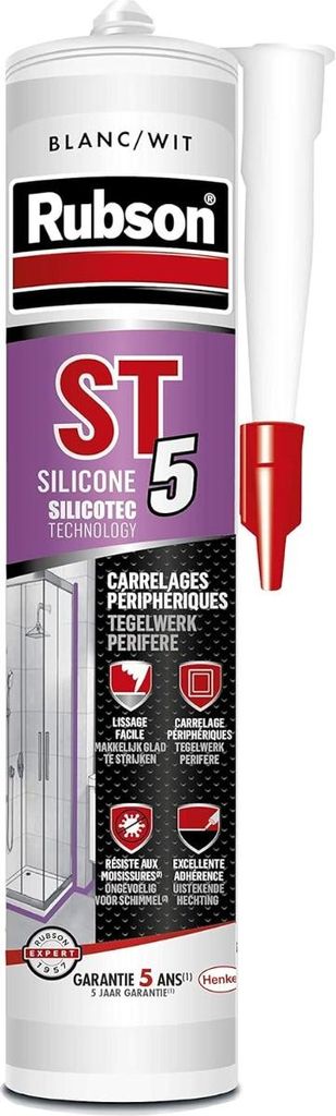 Mastic sanitaire spécial carrelages périphériques, Joint Image du produit 