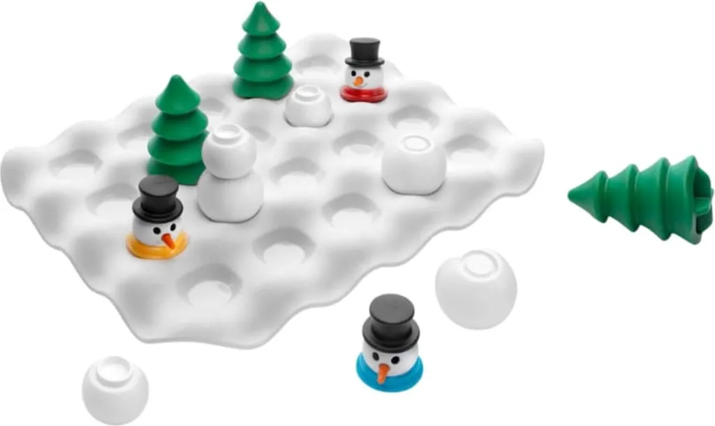 SmartGames Snow Problem Jeu de Voyage Compact Idéal pour les Trajets