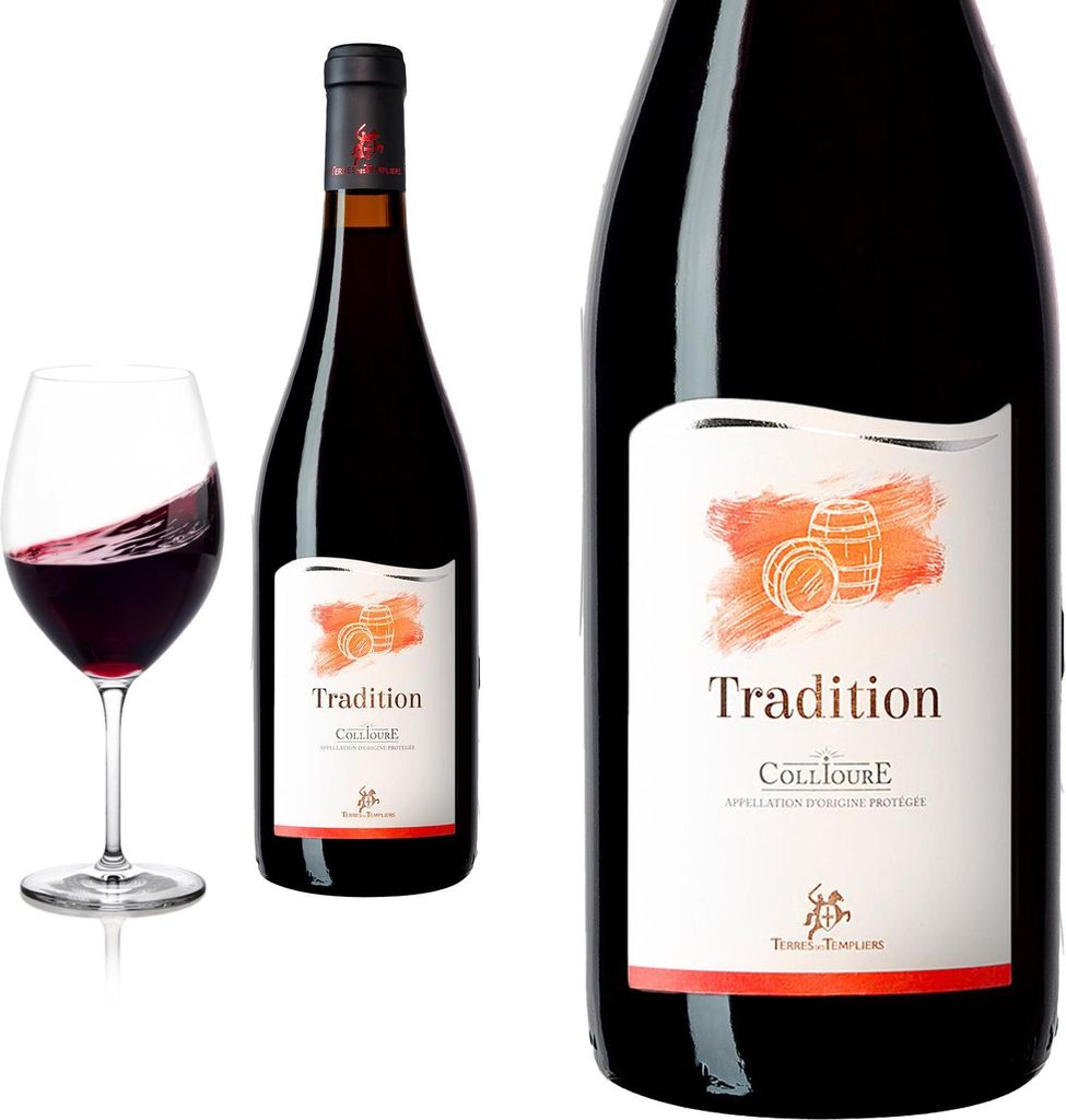 2021 Collioure TRADITION von Terres des Templiers - Rotwein