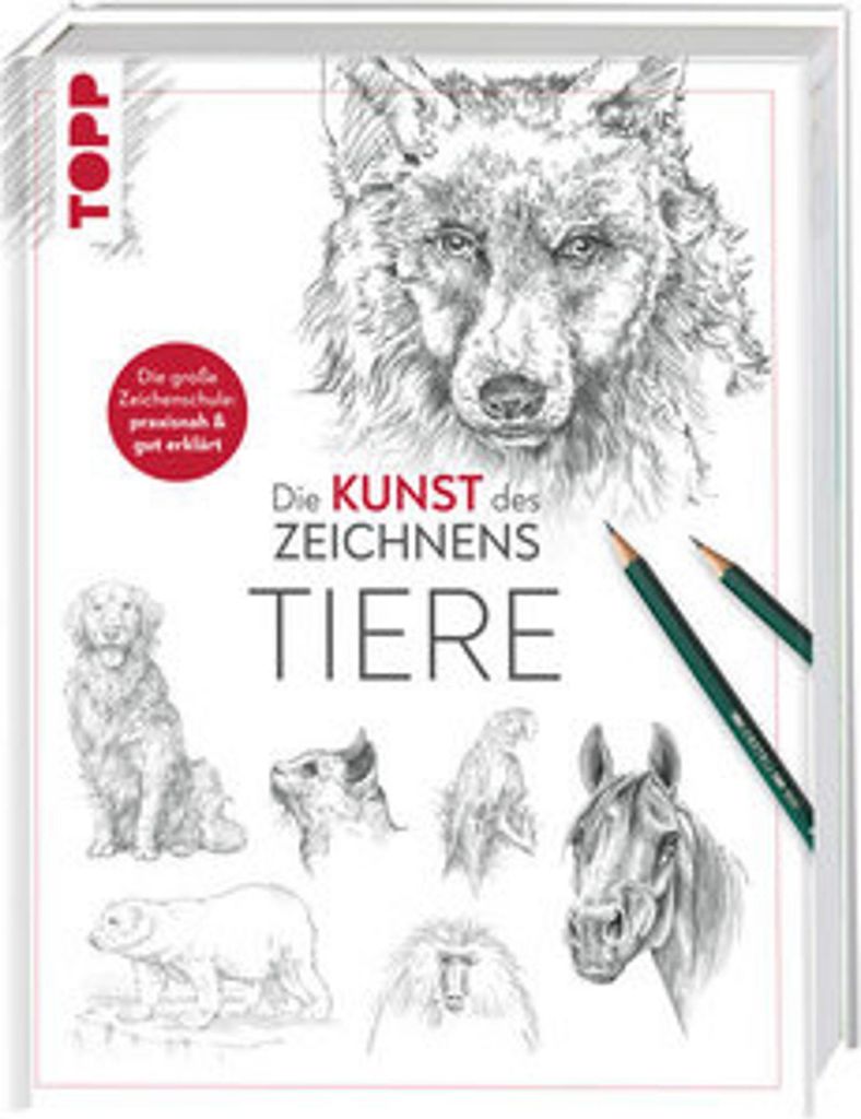 Die Kunst des Zeichnens - Tiere Immagine del prodotto 