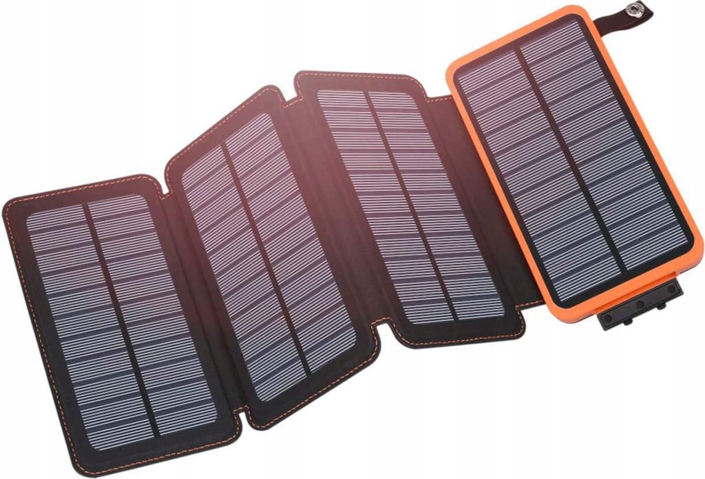 Solární Powerbank 25000Mah 2X Usb Taschenlampe Ipx7 Led Sos Obrázek produktu 1
