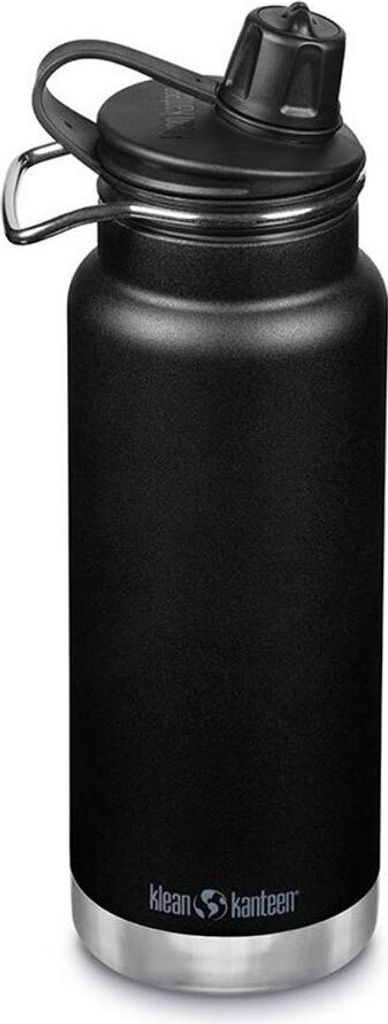 Klean Kanteen TKWide 32oz/946ml - Trinkflasche - Chug Cap - Schwarz