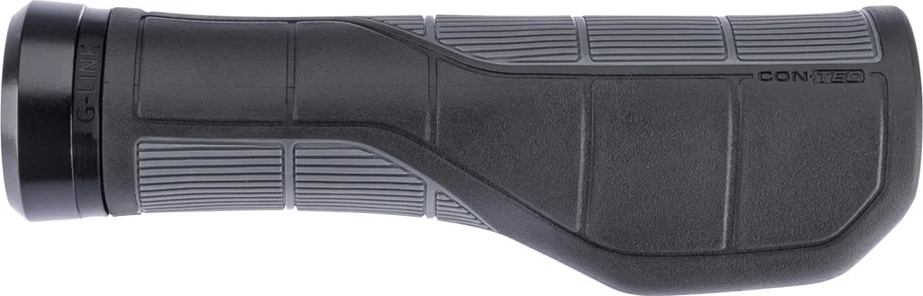 Poignées confortables pour vélo urbain Contec Merge City 140mm Noir